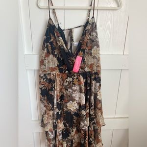 NEW XXL ruffle hem dress